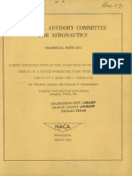 National Advisory Committee For Aeronautics: Technical Note 2311