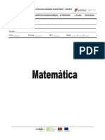 Avaliação Diagnostica Matematica