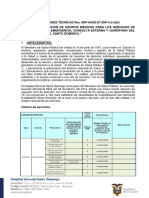 12 Especificaciones Técnicas