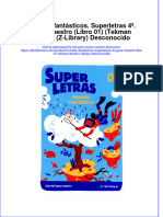 Mundos Fantasticos Superletras 4O Guia Maestro Libro 01 Tekman Books Z Library Desconocido Download 2024 Full Chapter