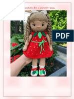 Doll in Strawberry Dress