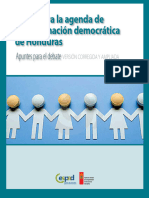 Bases para La Agenda de Transformación Democrática de Honduras