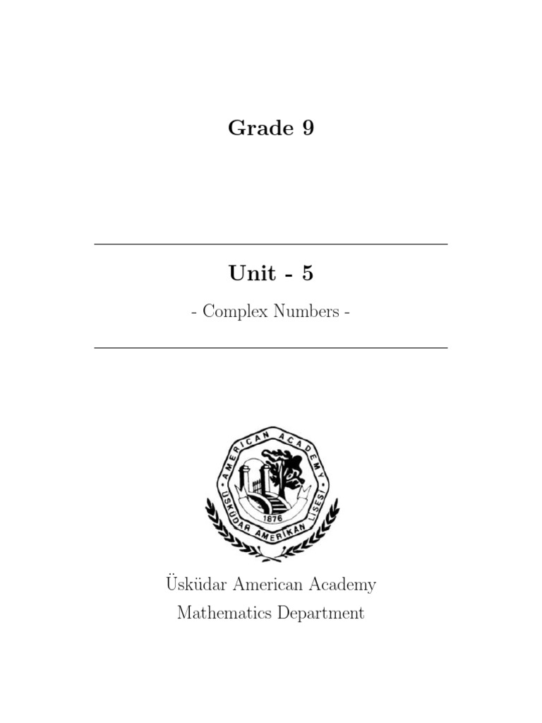 Multiplying and Simplifying Complex Numbers | PDF | Complex Number ...