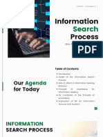 Group I InformationSearchProcess