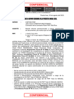 OFICIO #xxx-2024 - SOLICITA INFORME Y COPIAS DE ACTUADOS - CRPNP PUERTO INCA EXP. 022-2024.