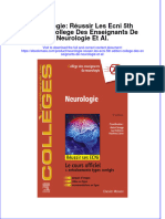 Neurologie Reussir Les Ecni 5Th Edition College Des Enseignants de Neurologie Et Al Download 2024 Full Chapter