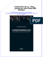 O Desenvolvimento Do Eu Etica Politica E Justica em John Stuart Mill Dalaqua Download 2024 Full Chapter