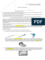 Preparacion de Materiales para Control de Signos Vitales