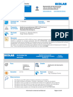 Antecedentes Del Servicio: Reporte de Servicio en Cliente