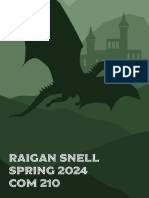 R Snell Portfolio PDF