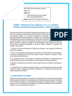 Tarea 1 - LPD1 - Resumen Cap 1.0,1.1, 1.2 Seider - Daniel Pérez Vargas