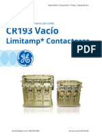 GENERAL ELECTRIC - CR193V - LA Maint Inst CR193 Vac GEH5306C.en - Es