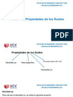 Clase 1-II-Propiedades de Los Fluidos