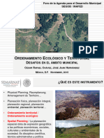 Cesar Rafael Chavez Ordenamiento Ecologico y Territorial SEMARNAT