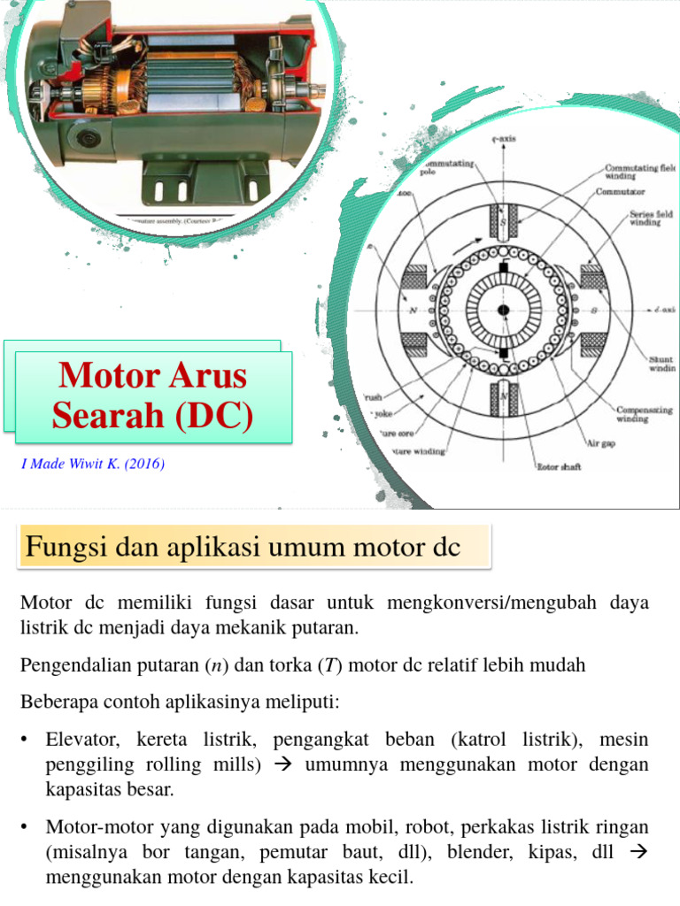 Mesin Listrik I Motor Dc Pdf