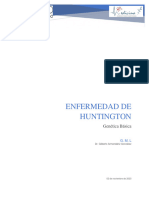 Enfermedad de Huntington. (X)