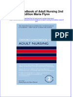 Oxford Handbook of Adult Nursing 2Nd Edition Maria Flynn Download 2024 Full Chapter