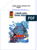 Donde Estas Emma Johnes Vic Logan Download 2024 Full Chapter