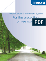 Terram Cellular System For Protection of Tree Roots