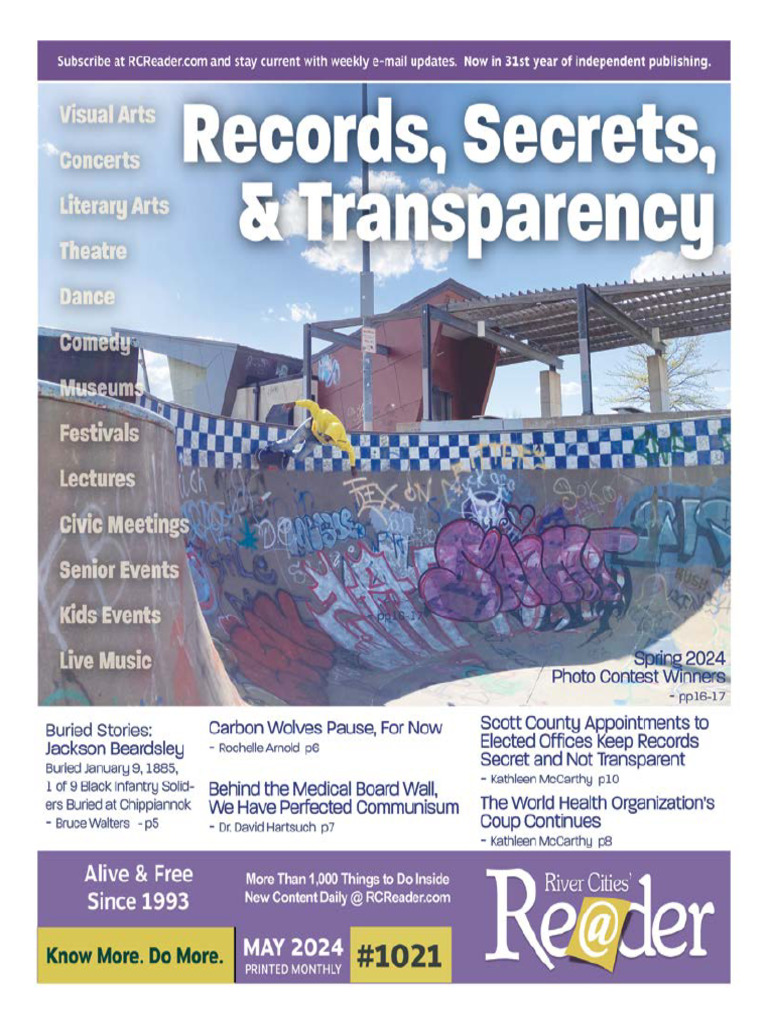 River Cities Reader #1021 May 2024 PDF Carbon Capture And Storage