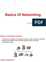 Basics of Networking and Routing