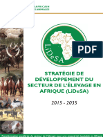 Strategies de developpement de l'elevage en Afrique