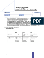 Evaluación Diagnóstica