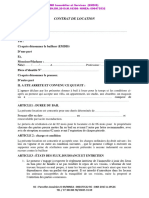 Contrat de Location Etablissement MD M-S