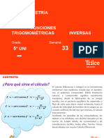 T - 5to Uni - Semana 33 - Funciones Trigonométricas Inversas (Sin Audio)