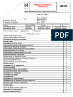 Reporte de Servicio Preventivo: Descripcion de Llamada: Nroov