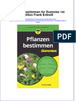 Pflanzen Bestimmen Fur Dummies 1St Edition Frank Erdnus Download 2024 Full Chapter