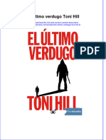 El Ultimo Verdugo Toni Hill 4 Download 2024 Full Chapter