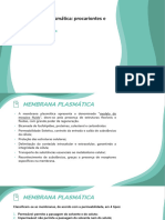 Biologia: Membrana Plasmática: Procariontes e Eucariontes