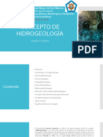 1. HIDRO - Conceptos de Hidrogeología 2023