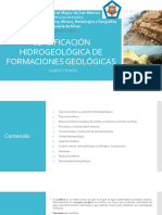 HIDRO - Clasificación Hidrogeológica de Formaciones Geológicas 2023