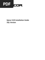 Download Epicor905 Install Guide SQL by Anuruddha Madhuranga Nandasena SN72671694 doc pdf