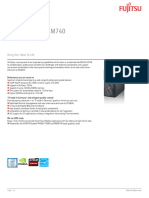Fujitsu CELSIUS M740: Data Sheet