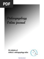Download VOL 1 NO 1 2011  ONLINE JOURNAL OF OTOLARYNGOLOGY ISSN 2250- 0359 by Dr T Balasubramanian SN72671891 doc pdf