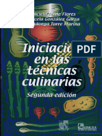 Iniciacion en Las Técnicas Culinarias by Graciela M. de Flores, Marcela González Garza & Marina Covadonga Torre