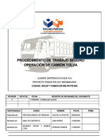 PDF DR Me PR PR 009 Pts Procedimiento de Trabajo Seguro Operacion de Camion Tolva Compress
