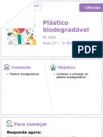 Aula 27 - Plástico Bio