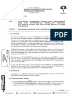 circ2018-0005 Accreditation of Free-Standing FP clinis