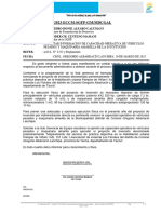 Informe 027-2023-SGFP-MDCGAL, Pedido de Capacidad Operativa de Maquinaria