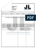 PROCEDIMIENTO DE MONTAJE DE PLATAFORMA DE DESCARGA.