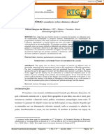 TERRITÓRIO Contributo Sobre Distintos Olhares