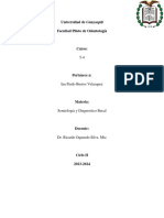 Semiología y Diagnostico Bucal Ian Bustos Investigacion 1