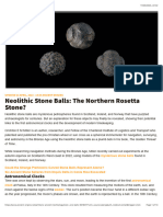 Neolithic Stone Balls