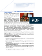 Ejecutivo Promulga Ley Que Crea Fiscalía Supraterritorial para Combatir El Crimen Organizado