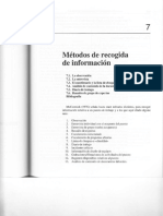 Fernández-Ríos, 1995 - Cap. 7 Métodos de Recogida de Información