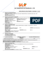 Controle de Transporte de Resíduos - CTR: #Do CTR: 1883189 DATA/HORA DA SOLICITAÇÃO: 13/03/2024 11:10:47